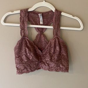 Free people Women’s Brown Bralette. Size Small
